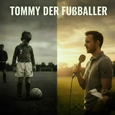 Tommy der Fußballer - Buchcover: Die Geschichte eines unterdrückten Traumas und der Weg zur Heilung